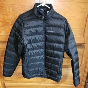 Eddie Bauer Womam's Black Zip Jacket Size S